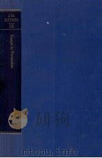THE COLLECTED WRITINGS OF JOHN MAYNARD KEYNES VOLUME IX ESSAYS IN PERSUASION（1972 PDF版）
