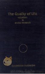THE QUALITY OF LIFE VALUATION IN SOCIAL RESEACH（1989 PDF版）