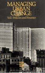 MANAGING URBAN CHANGE VOL 1   1983  PDF电子版封面  9264124426   