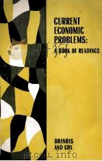 CURRENT ECONOMIC PROBLEMS:A BOOK OF READINGS 1972 PDF电子版封面