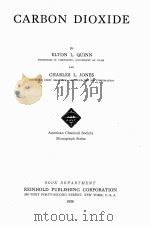 CARBON DIOXIDE（1936 PDF版）