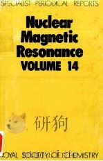 NUCLEAR MAGNETIC RESONANCE VOLUME 14（1985 PDF版）