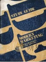 STUDY GUIDE MODERN MARKETING 1980 PDF电子版封面 0030547318