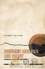 SECOND EDITION ECONOMIC ANALTSIS AND POLICY 1963 PDF电子版封面 MYRON L.JOSEPH