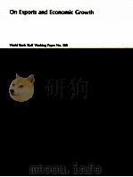 ON EXPORTS AND ECONOMIC GROWTH（1982 PDF版）