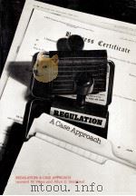 REGULATION:A CASE APPROACH 2ND EDITION 1982 PDF电子版封面 0070690987