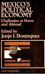 MEXICO'S POLITICAL ECONOMY CHALLENGES AT HOME AND ABROAD 1982 PDF电子版封面 0803917457