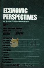 ECONOMIC PERSPECTIVES AN ANNUAL SURVEY OF ECONOMICS（1981 PDF版）