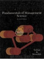 FUNDAMENTALS OF MANAGEMENT SCIENCE 1981 PDF电子版封面 025602393X