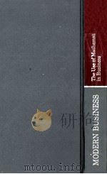 THE USE OF MATHEMATICS IN BUSINESS（1967 PDF版）