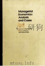 MANAGERIAL ECONOMICS:ANALYSIS AND CASES 1963 PDF电子版封面 025602698X THOMAS J.COYNE