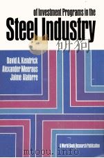 THE PLANNING OF INVESTMENT PROGRAMS IN THE STEEL INDUSTRY（1984 PDF版）