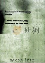 COMPUTER PROGRAMS FOR THE BUILDING INDUSTRY THIRD EDITION GEOFFEY HUTTON DIP ARCH（1984 PDF版）