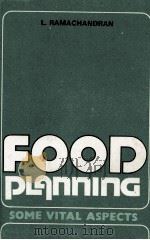 FOOD PLANNING SOME VITAL ASPECTS 1982 PDF电子版封面