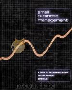 SMALL BUSINES MANAGRMENT A GUIDE TO ENTREPRENEURSHIP SECONG EDITION 1982 PDF电子版封面 0395317320 HOPEWELL.N.J