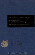 MARKETING RESEARCH A MANAGEMENT INFORMATION APPROACH（1978 PDF版）