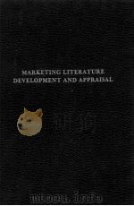 MARKETING LITERATURE DENELOPMENT AND APPRAISAL 1978 PDF电子版封面 0405111657