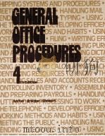 GENERAL OFFICE PROCEDURES 4TH EDITION 1975 PDF电子版封面 0070021619