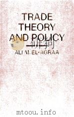TRADE THEORY AND POLICY（1984 PDF版）