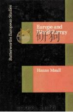 EUROPE AND WORLD ENERGY 1980 PDF电子版封面 0408106298 HANNS MAULL