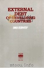 EXTERNAL DEBT OF DEVELOPING COUNTRIES 1983 SURVEY（1983 PDF版）