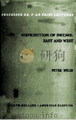 DISTRIBUTION OF INCOME EAST AND WEST（1974 PDF版）