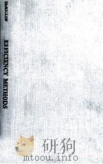EFFICIENCY METHODS AN INTRODUCTION TO SCIENTIFIC MANAGEMENT（1973 PDF版）