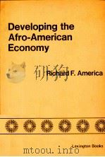 DEVELOPING THE AFRO AMERICAN ECONOMY 1976 PDF电子版封面 0669013048