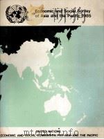 ECONOMIC AND SOCIAL SURVEY OF ASIA AND THE PACIFIC 1985 1985 PDF电子版封面
