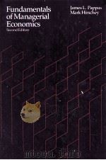 FUNDAMENTALS OF MANAGERIAL ECONOMICS SECOND EDITION（1984 PDF版）
