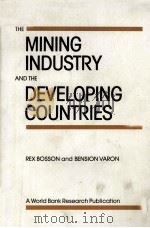 THE MINING INUTRY AND THE DEVELOPING COUNTRIES（1977 PDF版）