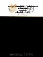 SHORT RUN MACRO ECONOMIC ADJUSTMENT POLICIES IN SOUTH KOREA A QUANTITATIVE ANALYSIS（1982 PDF版）