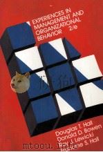 EXPERIENCES IN MANAGEMENT AND ORGANIZATIONAL BEHAVUOR SECOND EDITION（1981 PDF版）