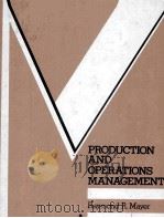 PRODUCTION AND OPERATIONS MANAGEMENT（1981 PDF版）