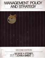 MANAGEMENT POLICY AND STRATEGY 2ND EDITION（1981 PDF版）