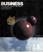 BUSINESS ITS NATURE AND ENVIRONMENT AN INTRODUCTION TENTH EDITION 1984 PDF电子版封面 0538007740