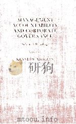 MANAGEMENT ACCOUNTABILITY AND CORPPRATE COVERNANCE SELEECTED READINGS 1982 PDF电子版封面 0333312007