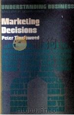 UNDERSTANDING BUSINESS MARKETING DECISION（1981 PDF版）