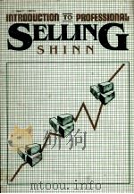 INTRODUCTION TO PROFESSIONAL SELLING（1981 PDF版）