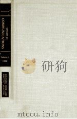 STUDIES IN COMMUNICATIONS VOLUME 2（1982 PDF版）
