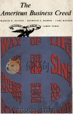 THE AMERICAN BUSINESS CREED 1956 PDF电子版封面
