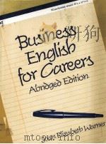BUSINESS ENGLISH FOR CAREERS ABRIDGED EDITION（1983 PDF版）