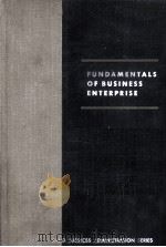 FUNDAMENTALS OF BUSINESS ENTERPRISE 1961 PDF电子版封面