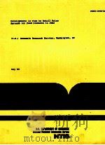 DEVELOPMENTS IN FARM TO RETAIL PRICE SPREADS FOR FOOD PRODUCTS IN 1982 1983 PDF电子版封面