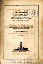 HARMSWORTH'S BUSINESS ENCYCLOPEDIA FIRST VOLUME PDF电子版封面