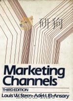 MARKETING CANNELS THIRD EDITION 1988 PDF电子版封面 0135571588 LOUIS W.STERN