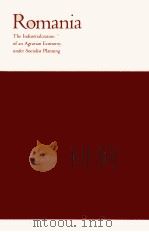 ROMANIA 1979 PDF电子版封面 0801822629