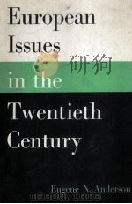 EUROPEAN ISSUES IN THE TWENTIETH CENTURY（1964 PDF版）