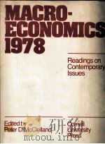 MACROECONOMICS:READINGS ON CONTEMPORARY ISSUES（1978 PDF版）