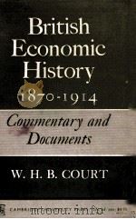 BRITISH ECONOMIC HISTORY 1870-1914（1965 PDF版）